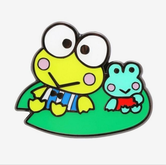 Loungefly Accessories - 🎉HP🎉 Keroppi Lily Pad Enamel Pin
